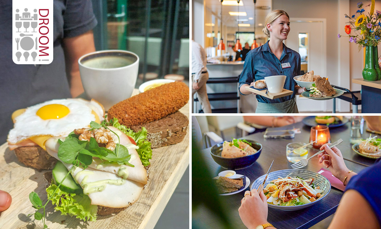 Lunchplank bij DROOM! in Beuningen