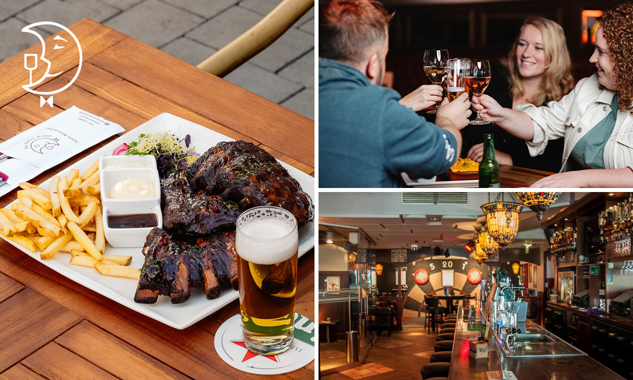 3-gangen keuzediner bij Eetcafé De Halve Maan in Rijswijk