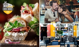 2-gangen keuzelunch bij Eetcafé Oud Rooij
