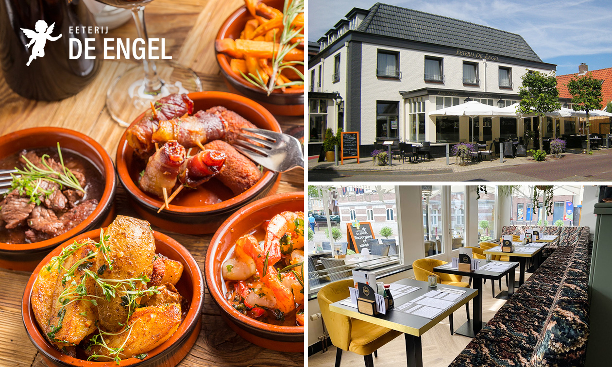 All-You-Can-Eat tapas (zonder tijdslimiet) bij Eeterij De Engel