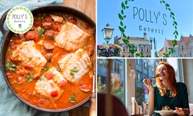 3-gangen keuzediner bij Eeterij Polly's