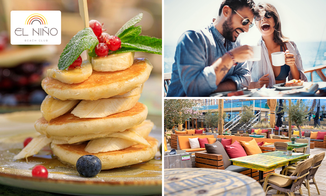 Luxe ontbijt naar keuze bij El Niño Beach Club