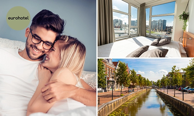 Overnachting(en) voor 2 + ontbijt + diner in Leeuwarden