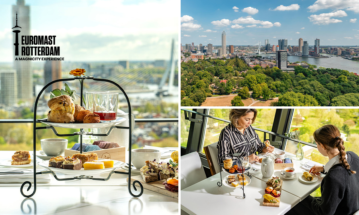 High tea + entree bij Euromast
