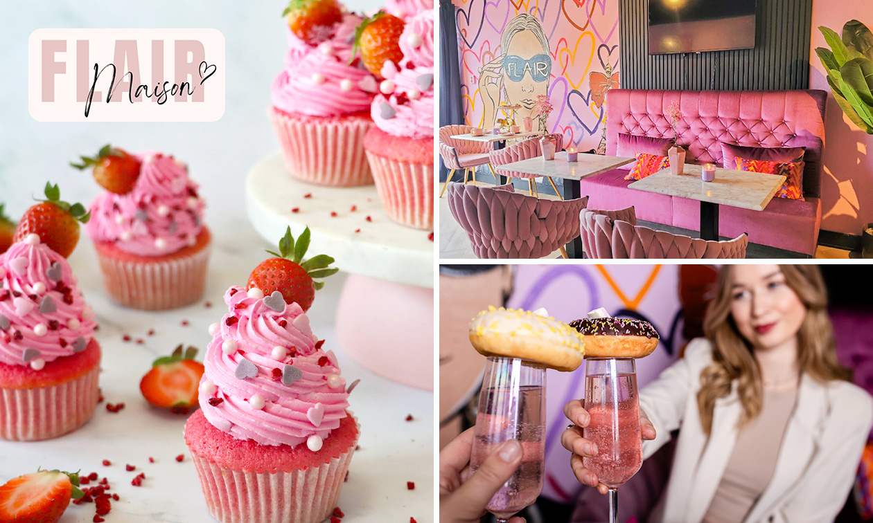 High tea (2 uur) + welkomstdrankje bij Flair Maison