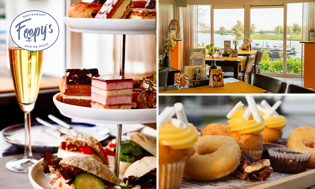 High tea bij Foepy's aan de Maas