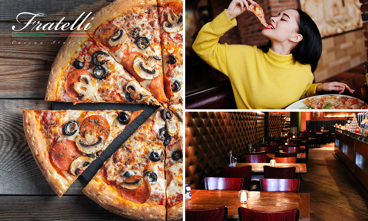 2-gangen keuzelunch bij Fratelli aan de Beestenmarkt in Delft