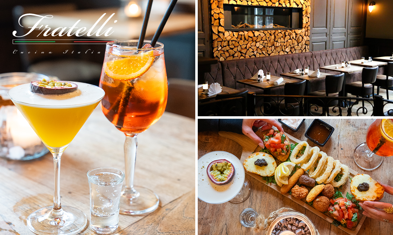 High cocktail + hapjes bij Fratelli Pijnacker