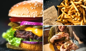 Burgermenu naar keuze voor afhaal of dine-in
