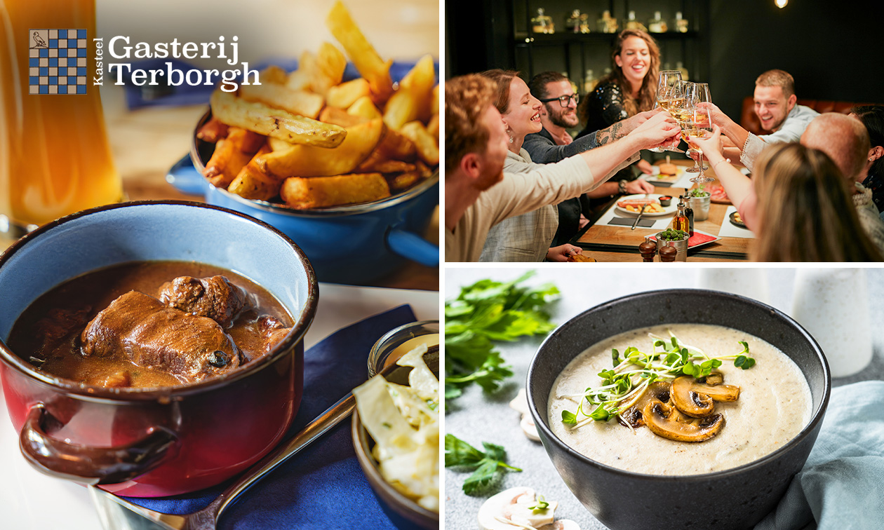 3-gangen keuzediner in de Limburgse natuur