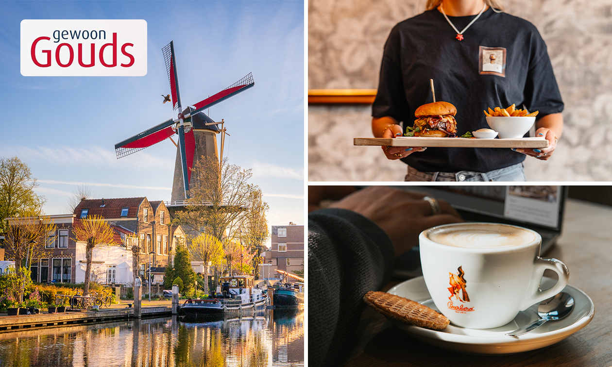 Wandelarrangement + lunch + gebak of bittergarnituur bij Gewoon Gouds