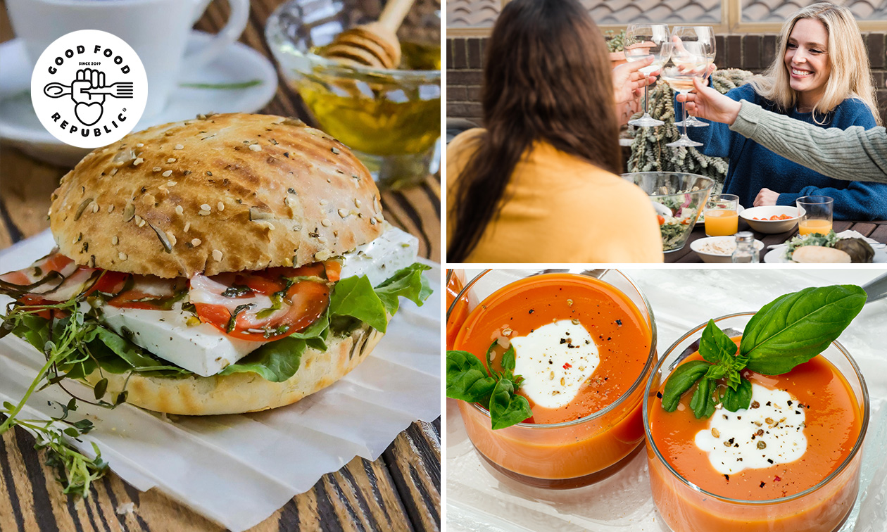 2-gangen keuzelunch of brunch bij Good Food Republic