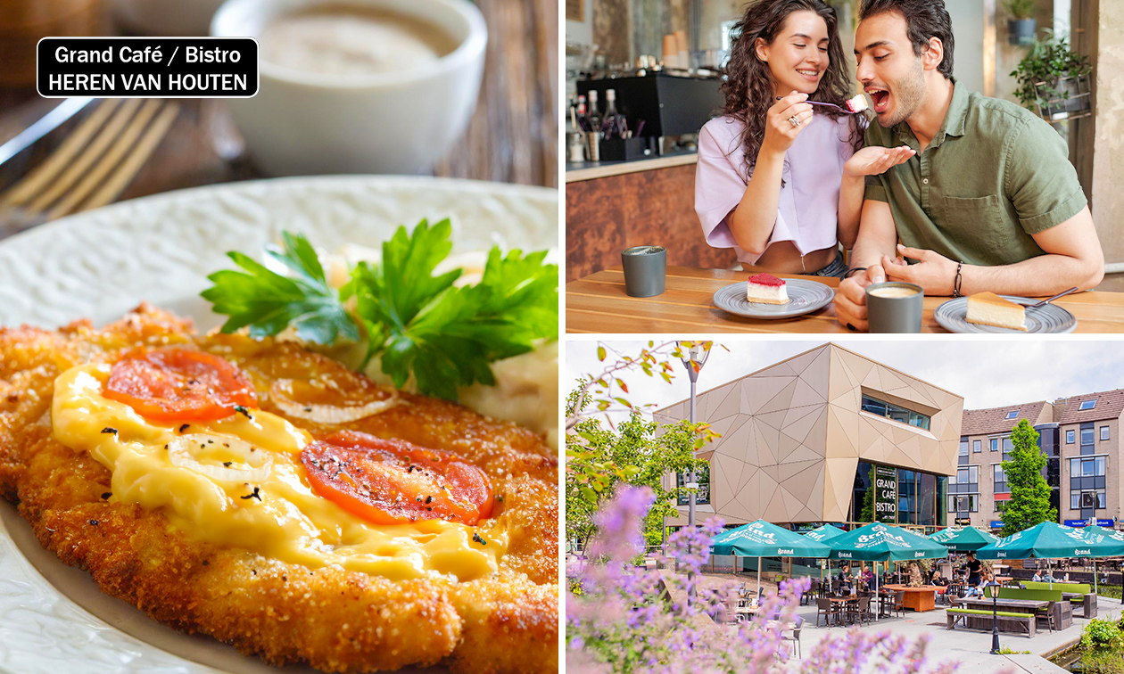 3-gangen keuzediner bij Grand Café / Bistro Heren van Houten