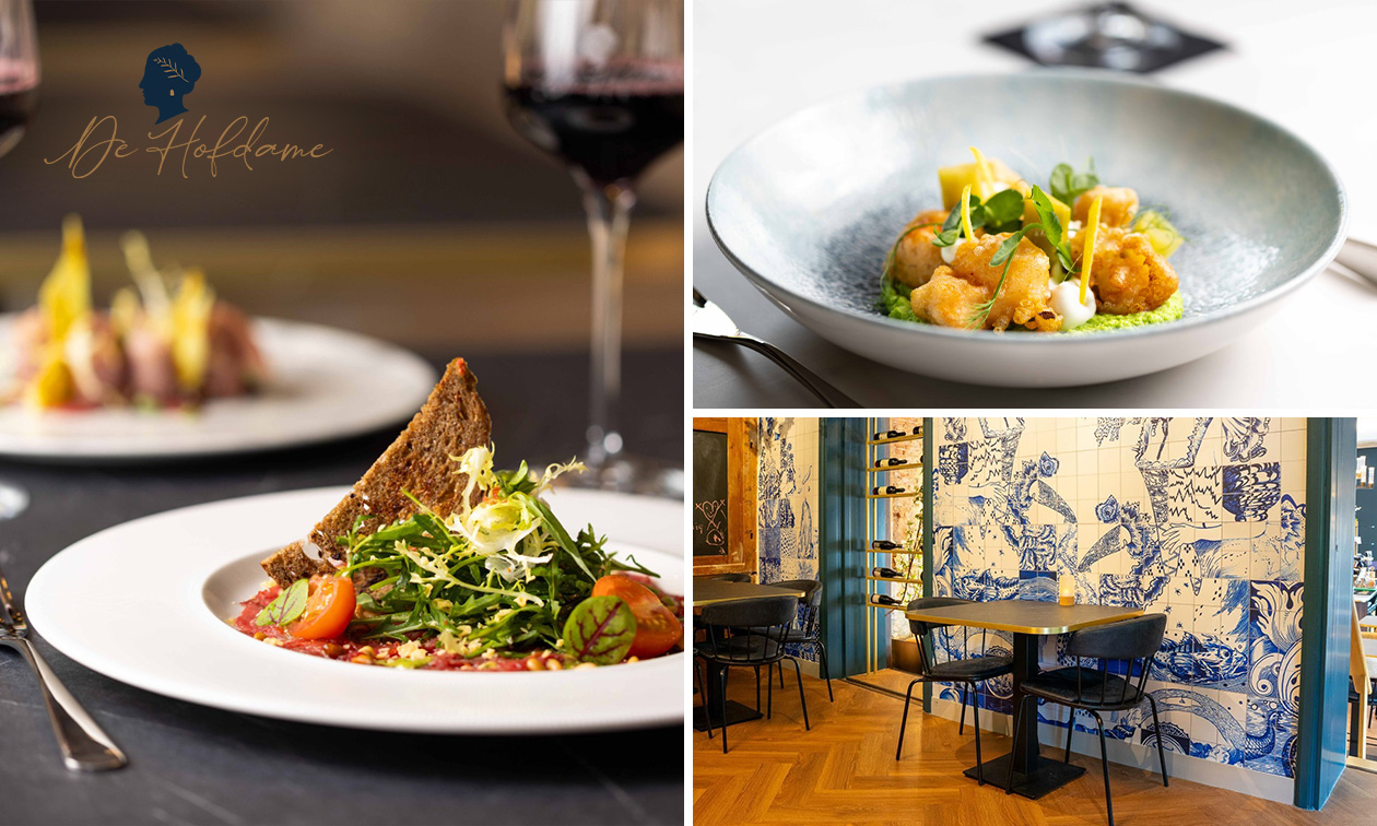 3- of 4-gangen shared dining-diner van de chef bij Grand Café De Hofdame