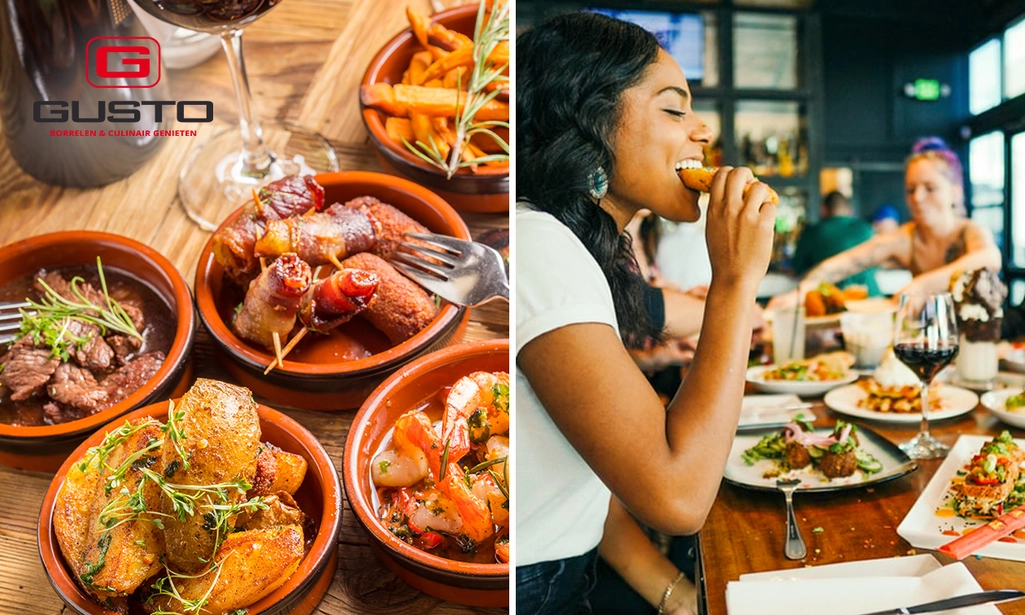 All-You-Can-Eat tapas (3 uur) bij Gusto 
