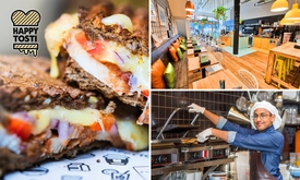 2-gangen keuzelunch Bij Happy Tosti in hartje Den Haag