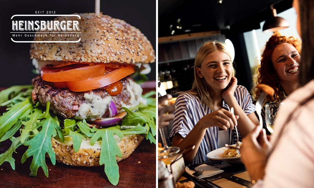 Burgermenu voor lunch of diner voor afhalen of thuisbezorgd