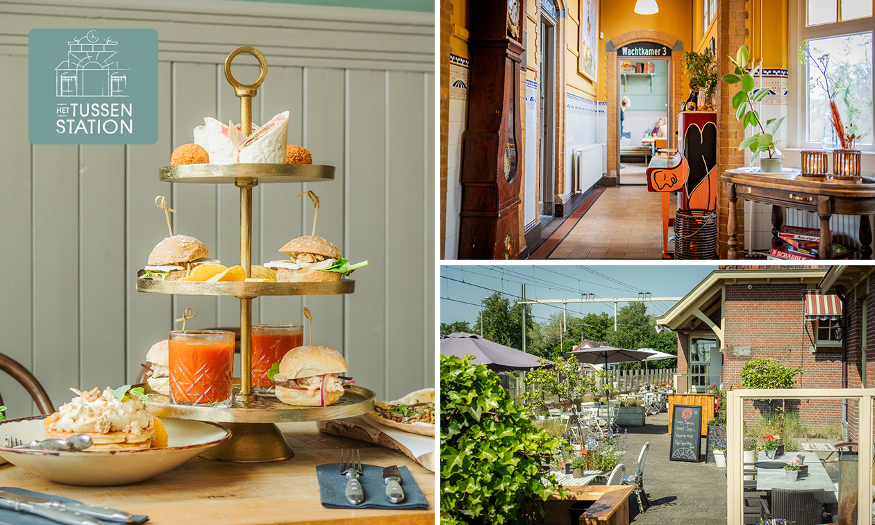 Luxe high tea bij Het Tussenstation