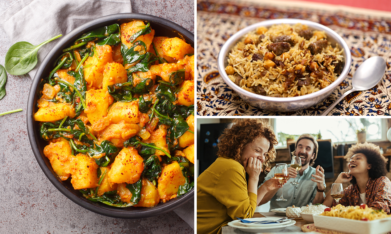 Afghaanse 3-gangen rijsttafel bij Hilla's Afghan Food