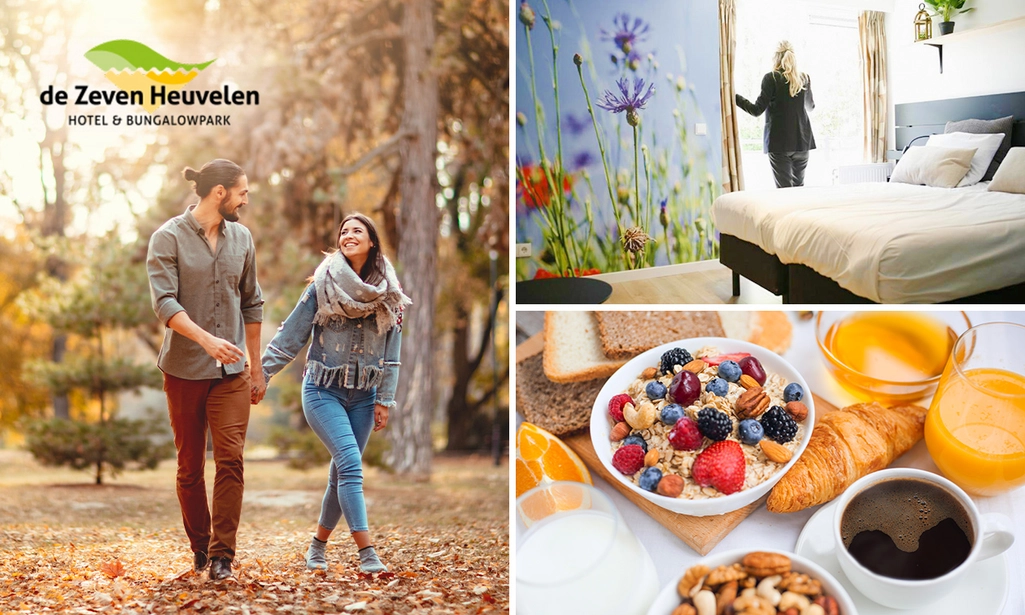 2 of 4 overnachtingen voor 2 + ontbijt + wellness nabij Nijmegen