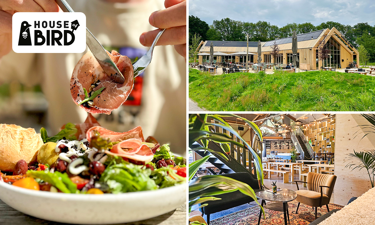 2-gangen keuzelunch bij House of Bird Kwintelooijen