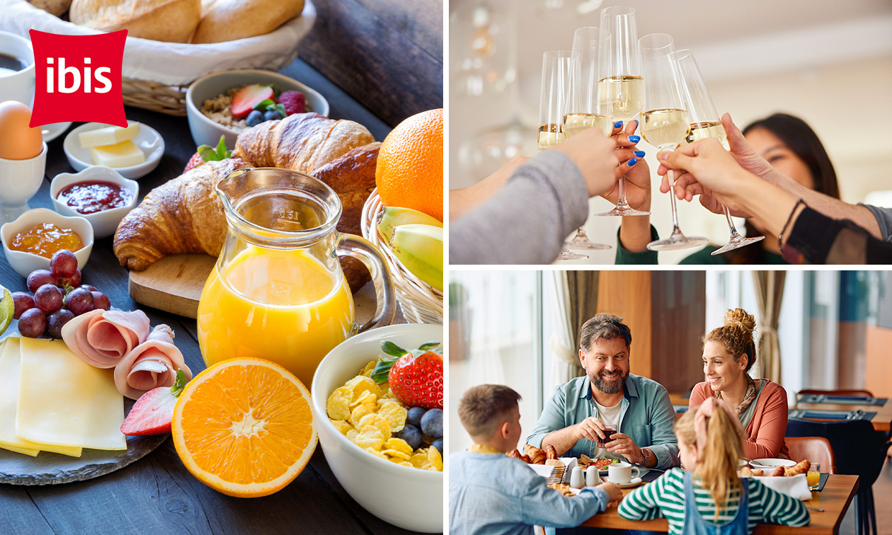 Buffet petit-déjeuner + verre de cava près de Liège