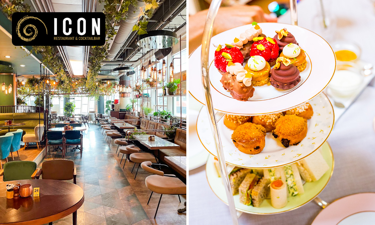 High tea bij ICON Restaurant & Cocktailbar in hartje Utrecht