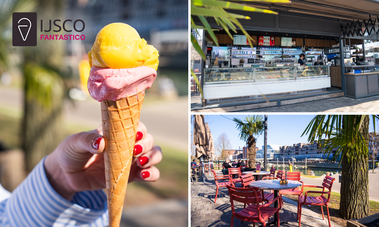 10 bollen schepijs bij IJsco Fantastico