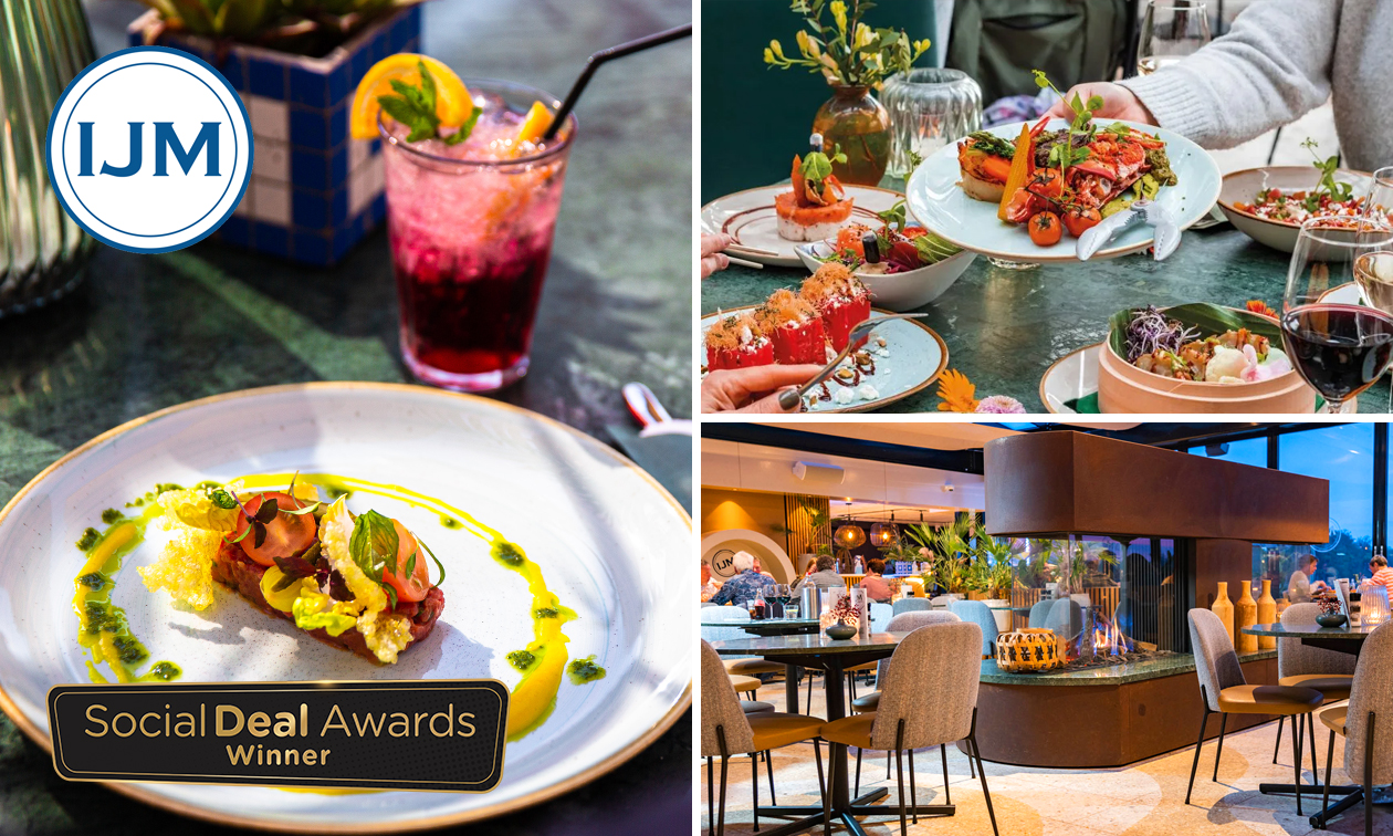 3-gangen keuzediner bij IJzeren Man Strandhuys