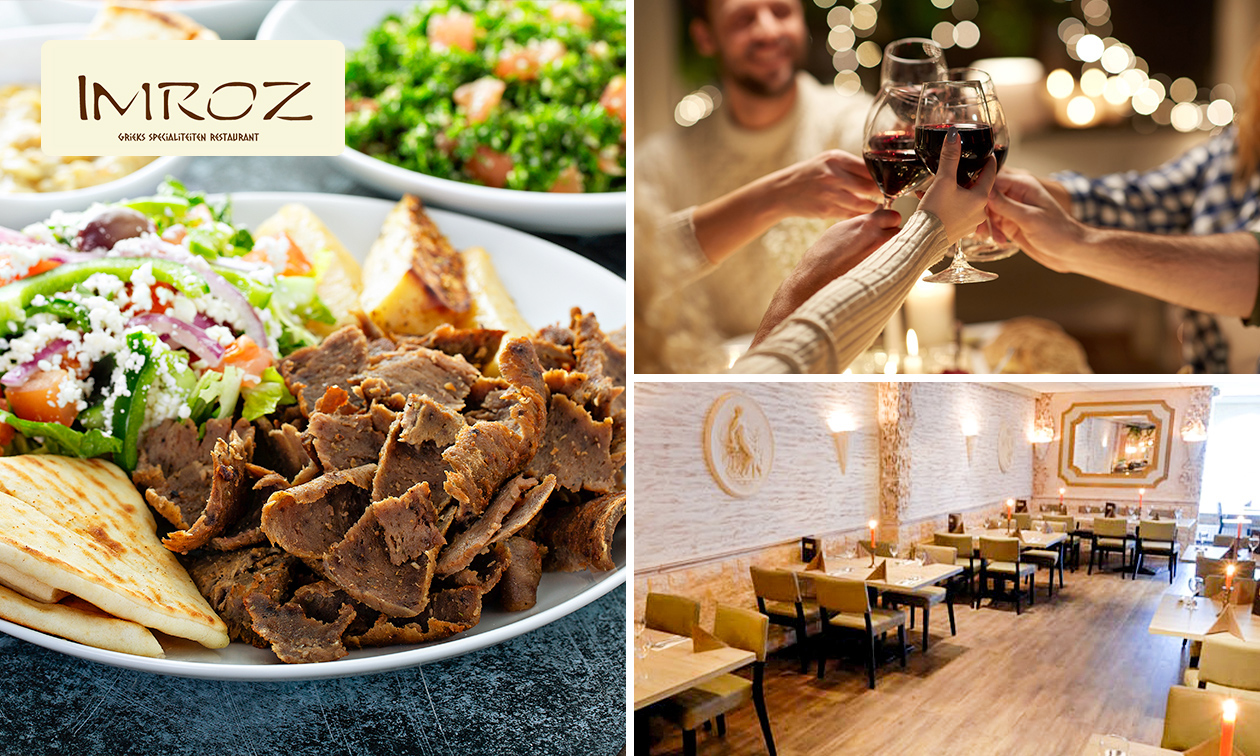 Grieks 2- of 3-gangen keuzediner bij Imroz