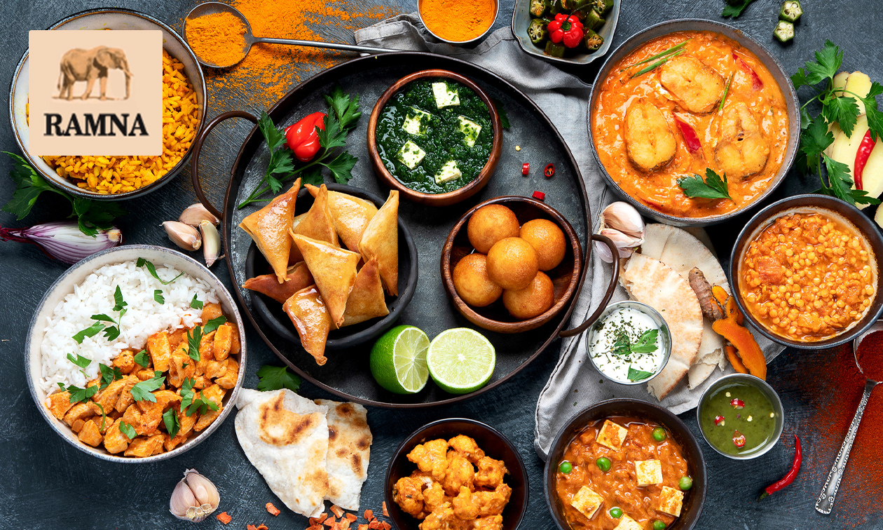 Indiase rijsttafel of 2-gangendiner à la carte voor afhaal