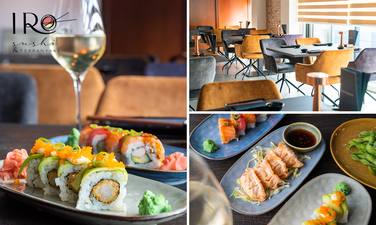 4-gangen shared dining bij Iro Sushi & Teppanyaki