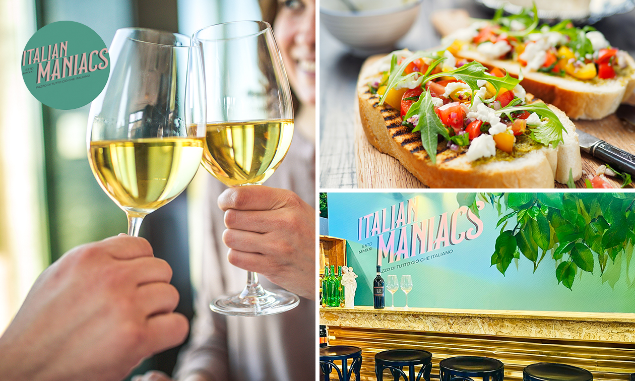 Toscaanse wijnproeverij bij Italian Maniacs
