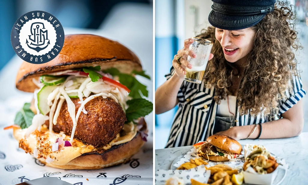 Burger, kibbeling of fish & chips in hartje Antwerpen