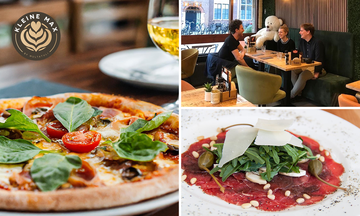 3-gangendiner à la carte bij Kleine Max