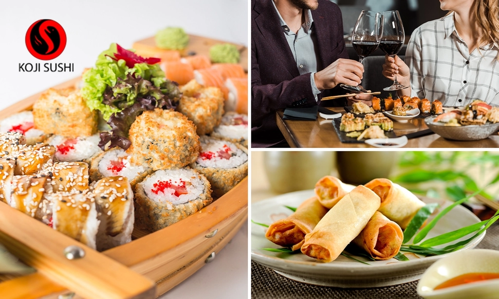 2-gangen sushidiner voor 2 voor afhaal