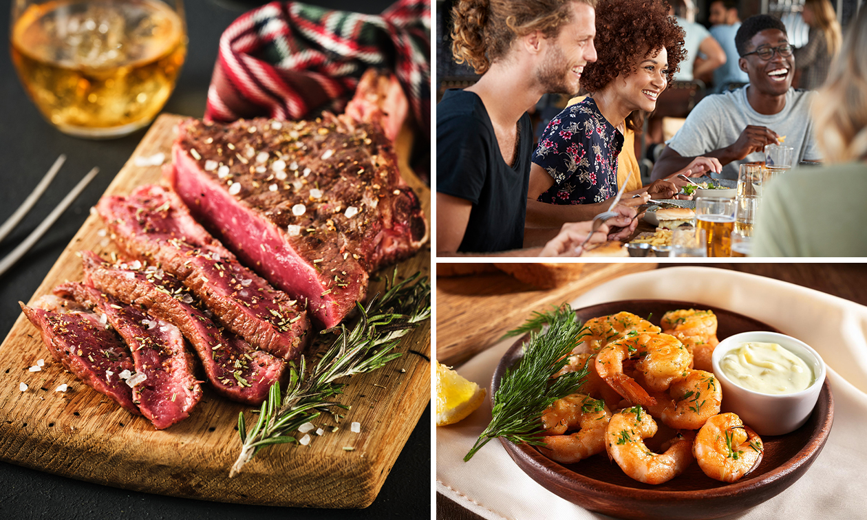 Menu en 2 ou 3 services au choix + apéritif et plus à La Ferme de Milfort