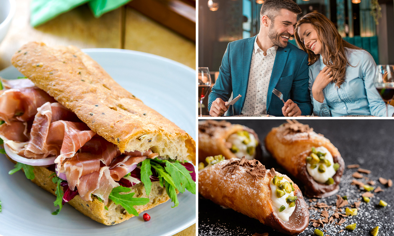 2-gangen keuzelunch bij La Piazza Verde in hartje Delft