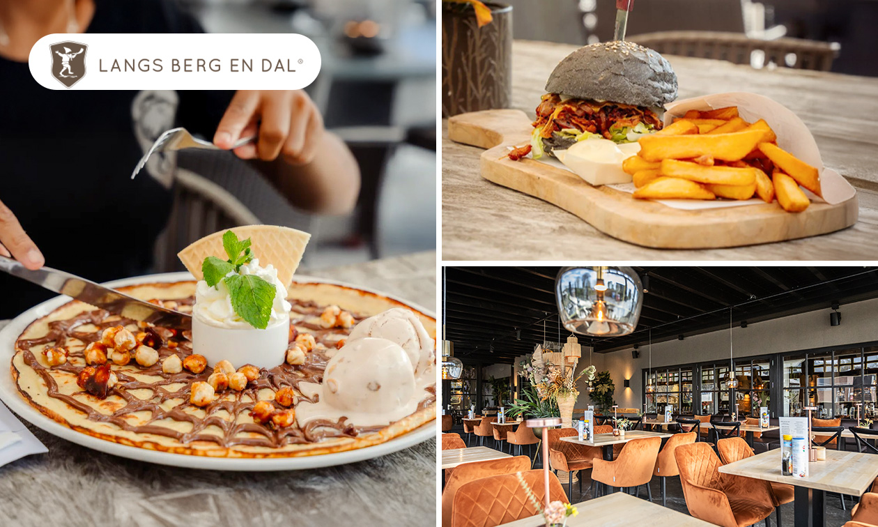 Kinderarrangement: Kabouterpad + pannenkoek of snack met friet + ijsje