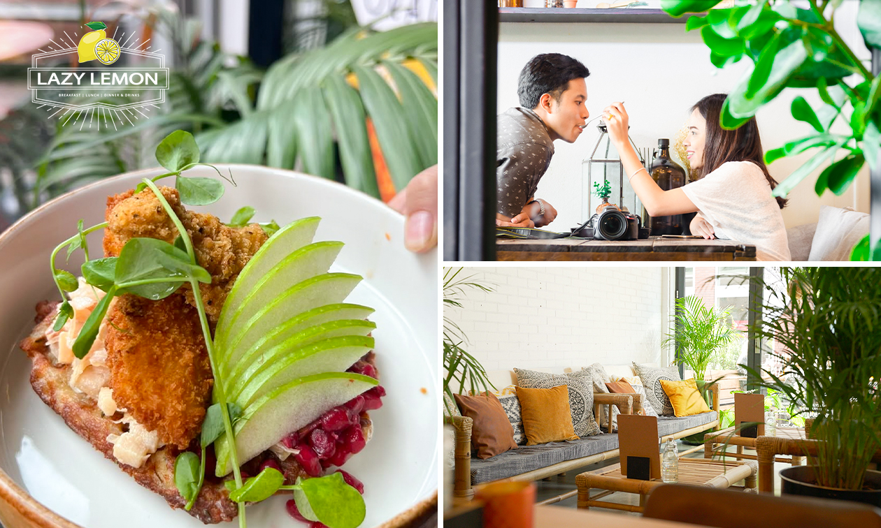 2- of 3-gangendiner à la carte bij Lazy Lemon