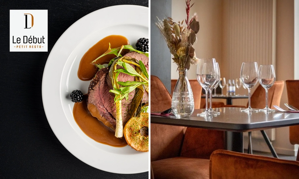 Gastronomisch 2- of 3-gangendiner à la carte