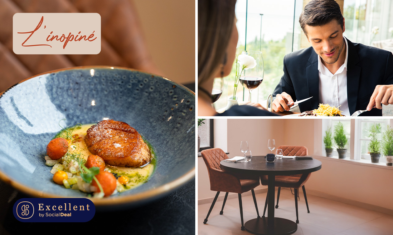Menu en 3 services + apéritif