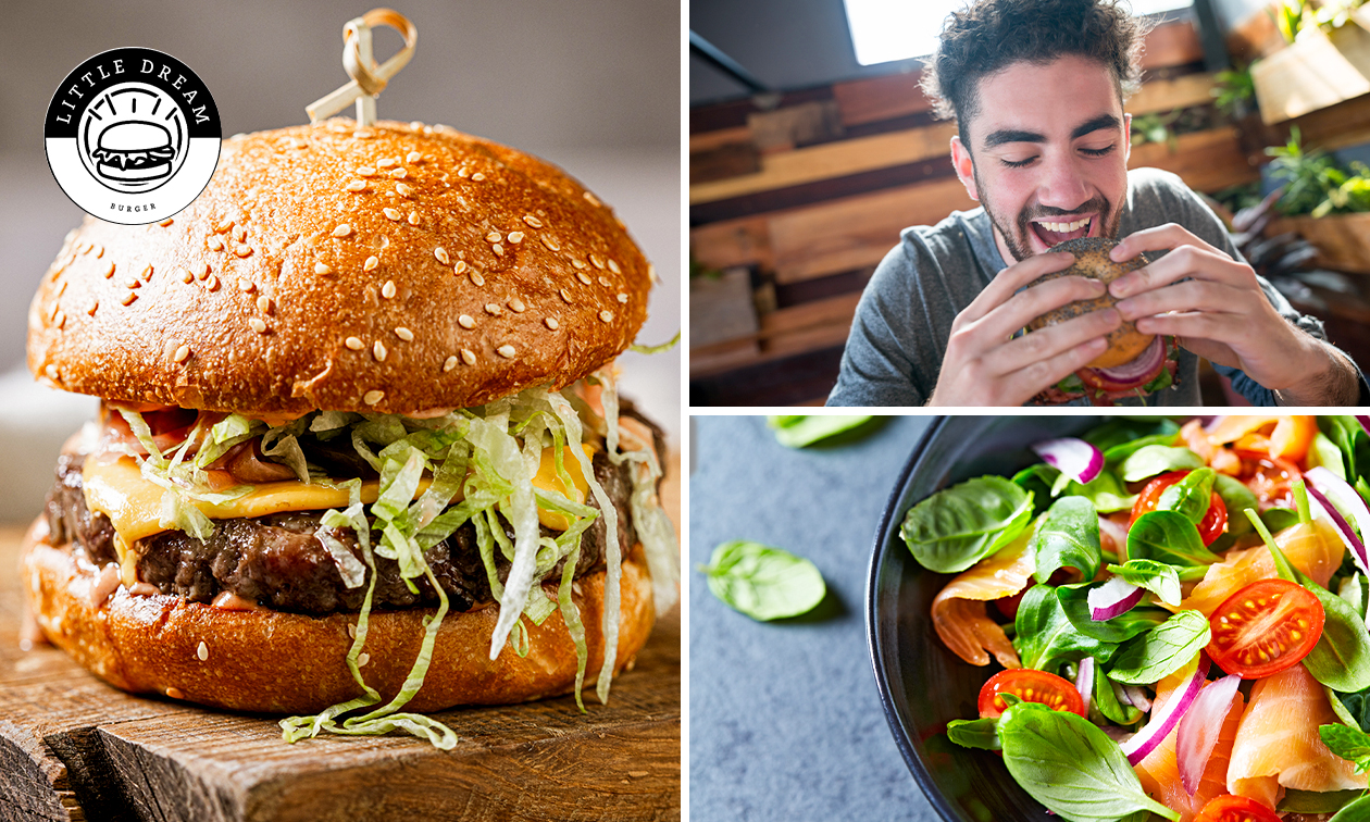 2 oder 3 Mini-Burger + Pommes oder Salat oder Bowl + Getränk in Köln