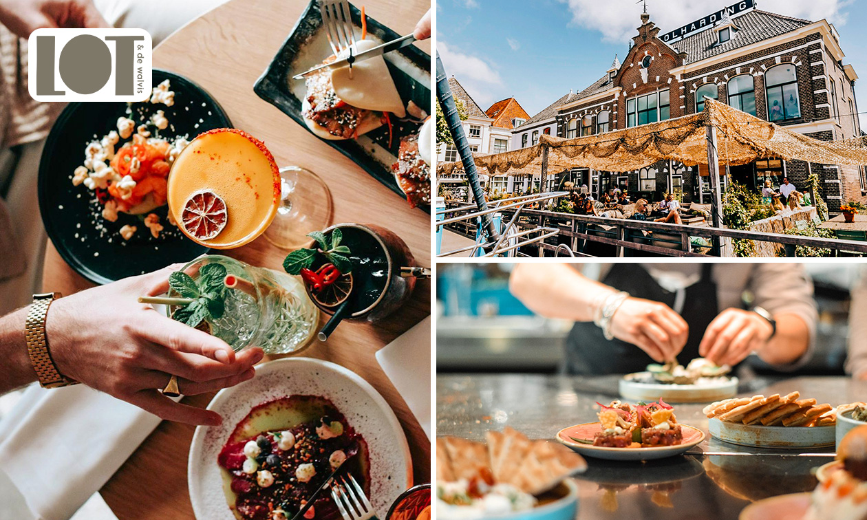 Shared dining-diner met nagerecht naar keuze in hartje Leiden