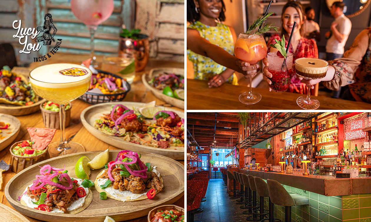 Mexicaanse gerechten + frozen cocktail bij Lucy Lou Tacos & Tequila in hartje Utrecht