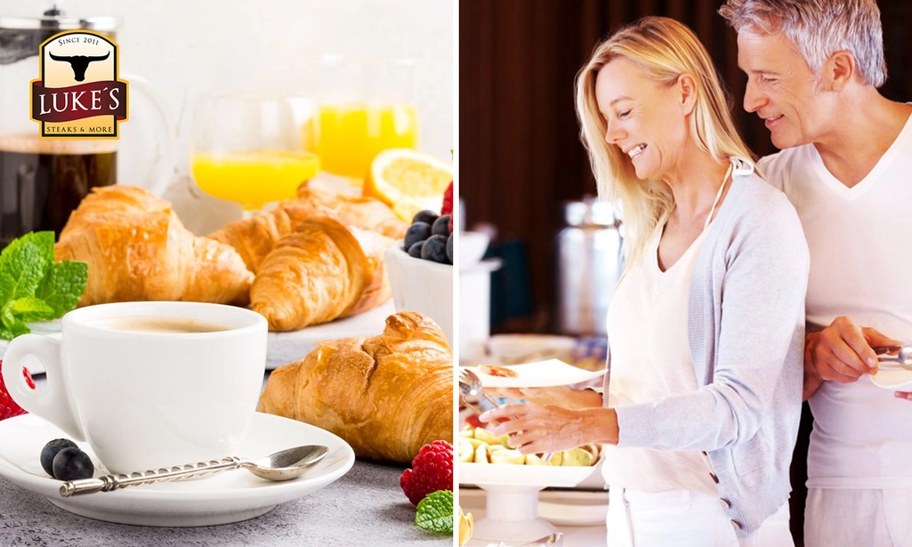 Frühstücksbuffet + Glas Sekt