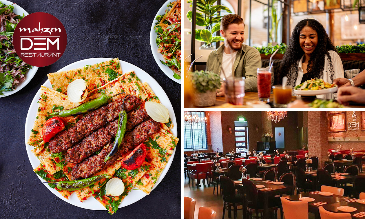 Turks 4-gangendiner bij Mahzen DEM Restaurant