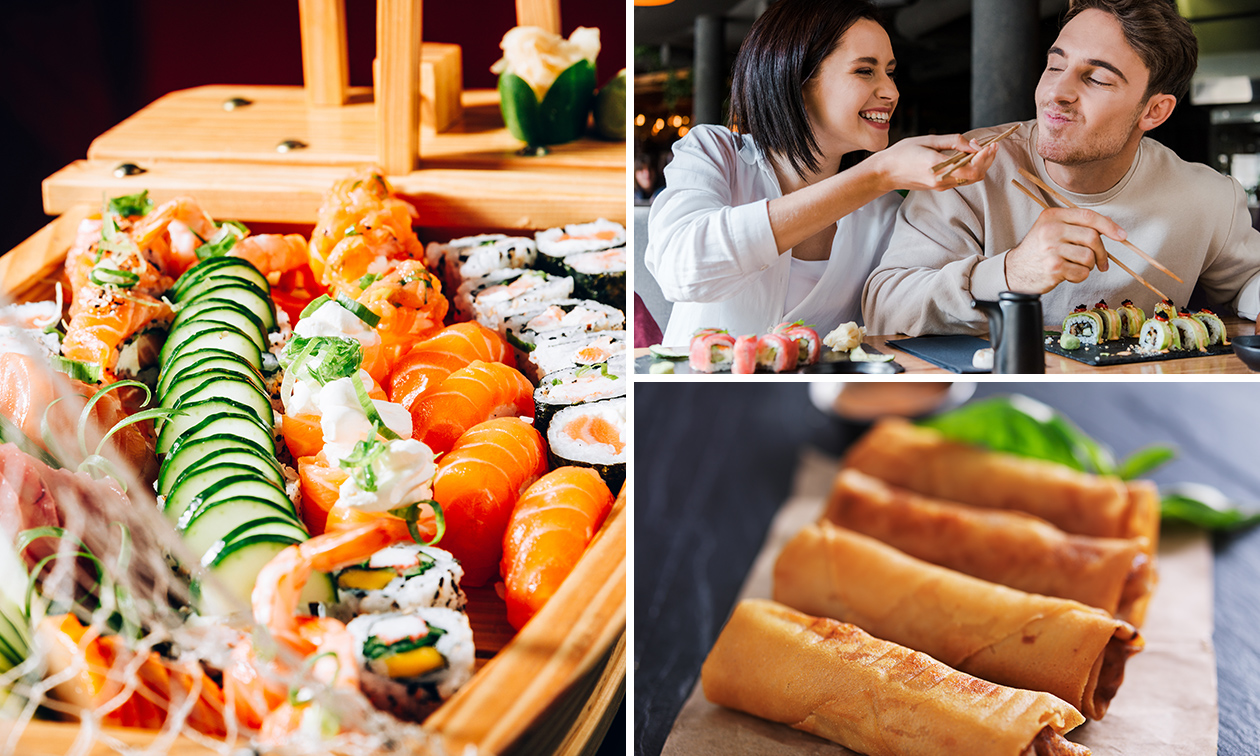 Voor 2 personen: 2-gangen sushidiner of -lunch bij Marpha Sushi