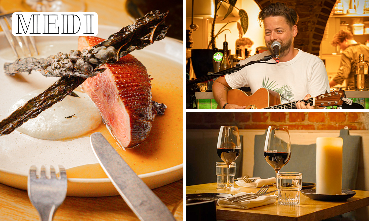 4-gangendiner van de chef of 4- of 5-gangendiner à la carte