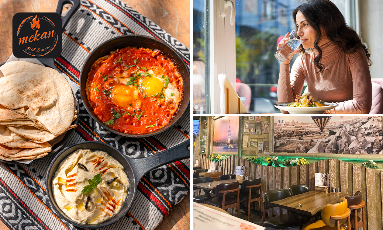 Brunch méditerranéen au choix à Liège